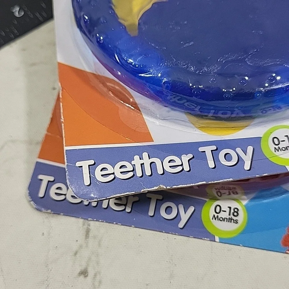 Sesame Street Beginnings Elmo Water-Filled Teether Toy Lot Of 2‎ New In Package